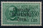 Duitse Rijk - Bezetting van Zara 1943 - Postzegel 1,25 Lire, Postzegels en Munten, Gestempeld