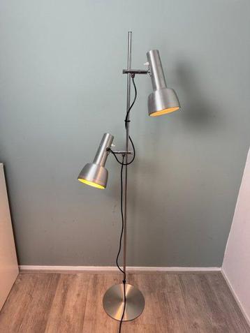Lampadaire de lecture - Aluminium, Chromé(e) - Lampe sur