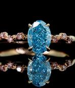 Zonder minimumprijs - Ring - 14 karaat Roségoud - 1.11ct.