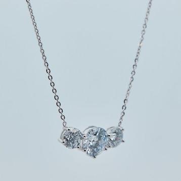 Sans Prix de Réserve - Collier - 14 carats Or blanc - beschikbaar voor biedingen