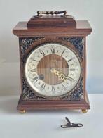 Horloge de table - FHS Franz Hermle & Sohn - Bois, Laiton,, Antiek en Kunst, Antiek | Klokken