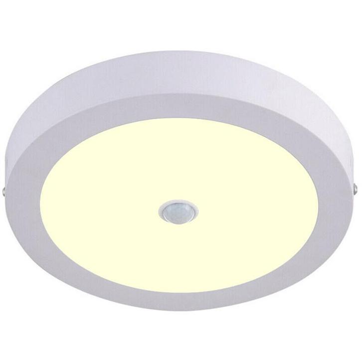 LED Downlight 18W Opbouw met PIR Bewegingssensor & Warm Wit, Huis en Inrichting, Lampen | Overige, Nieuw, Verzenden