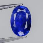 1 pcs Blauw Saffier - 3.01 ct - Asian Institute of