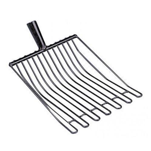 Aardappel-draadvork m. steel- klem 14 t., 37x32 cm z. steel, Tuin en Terras, Hand-tuingereedschap, Nieuw