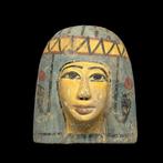 Replica van de oude Egyptenaar Vrouwelijke houten buste - 14