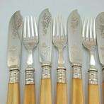 Isaac Ellis & Sons - Bestekset (12) - .925 zilver -