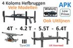 4 Koloms Hefbrug 4 - 5,5 - 6,4T Ook Uitlijnen, Wielvrij, APK, Nieuw