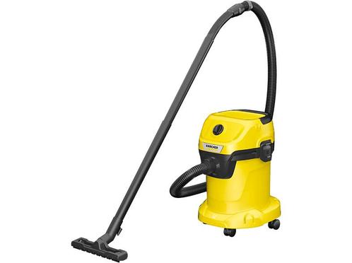 Karcher -  WD 3 V-17/4/20 - Vloerreiniger - Geel, Elektronische apparatuur, Stofzuigers, Nieuw, Reservoir, Minder dan 1200 watt