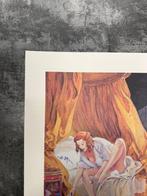 Milo Manara (After) - La modèle 01 Hommage Fragonard -