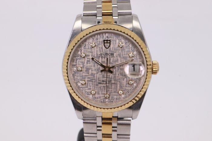 Tudor - Prince Date - Zonder minimumprijs - 74033 | Silver, Handtassen en Accessoires, Horloges | Antiek