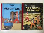 Tintin T16 + T17 - Objectif Lune (B10) + On a marché sur la, Boeken, Nieuw