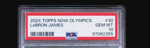 2024 Topps LeBron James #30 - MVP Olympics Mens Basketball, Collections, Autocollants
