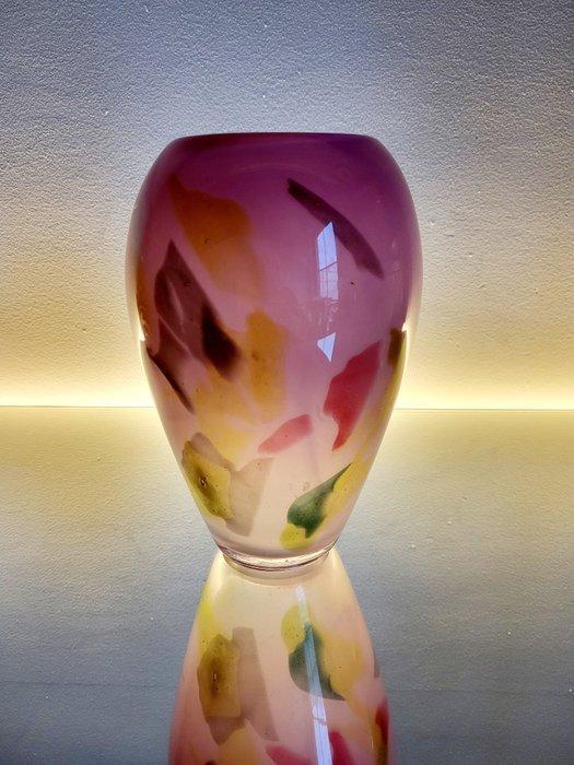 Val Saint Lambert - Vaas - glas - studio Cristal, Antiek en Kunst, Antiek | Glaswerk en Kristal