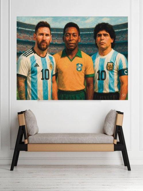 Sdimart - Messi - Pelé - Maradona One of One Limited Edition, Verzamelen, Overige Verzamelen