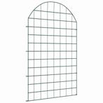 vidaXL Vijverhekset 8 pcs Groen 50 x 80 cm Staal, Verzenden, Nieuw