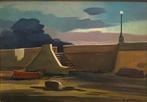 Renato Natali (1883-1979) - Molo nel porto di Livorno
