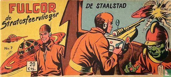 Fulgor - De staalstad - 1953, Livres, BD, Envoi