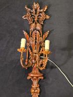 Wandkandelaar - Hout - Wandlamp Firenze, Antiek en Kunst