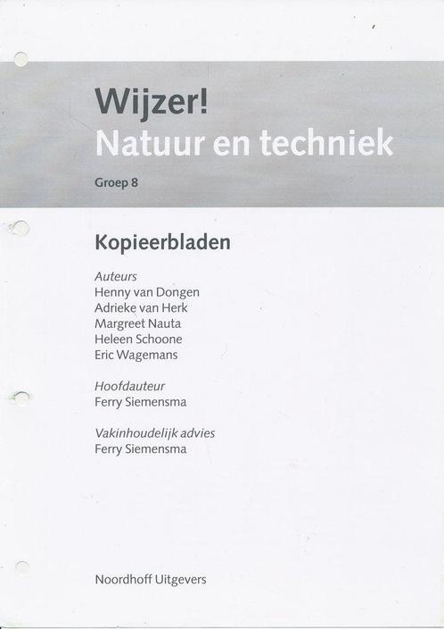 Wijzer! Natuur en Techniek kopieerbladen groep 8 (inclusief, Livres, Livres scolaires, Envoi