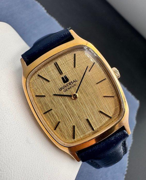 Universal Genève - 18KT GP Vintage - Zonder Minimumprijs -, Handtassen en Accessoires, Horloges | Heren