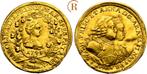 Goud medaille auf den 5 Geburtstag seiner Enkelin 1748 Br..., Verzenden
