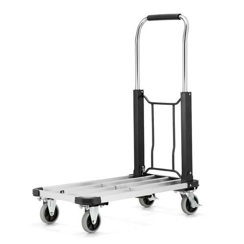 Compacte transportwagen - telescopisch platform - 71x41 c..., Doe-het-zelf en Bouw, Transportwagens, Nieuw, Ophalen of Verzenden