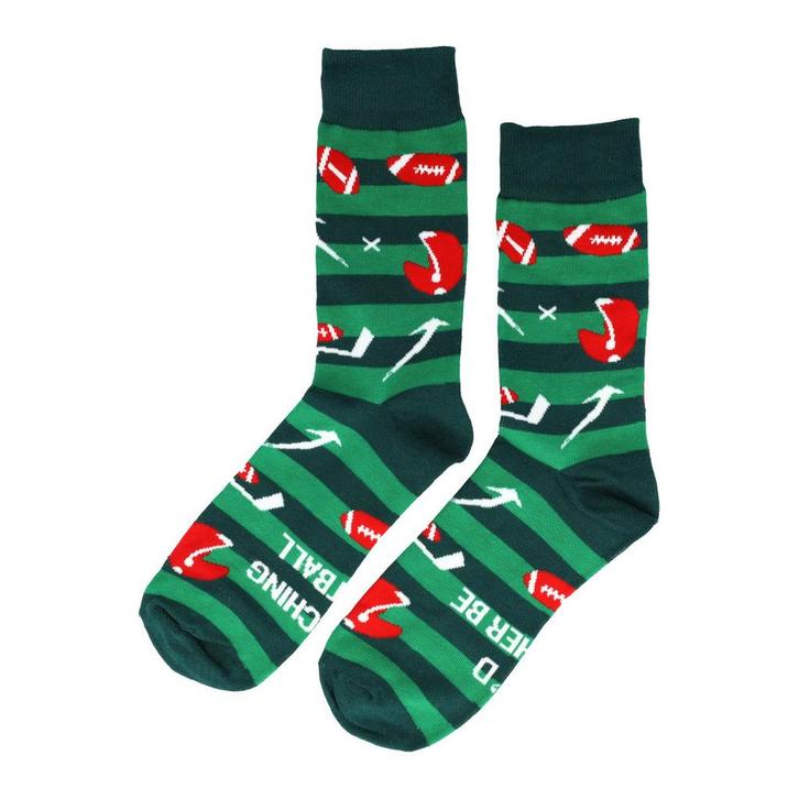 Sokken - American Football Print - Groen Wit Rood -, Kleding | Dames, Sokken en Kousen