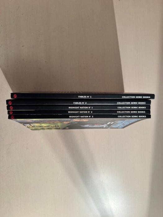Fables T1 + T2 + Midnight Nation Intégrale T1 à T3 - 5x B -, Boeken, Stripverhalen