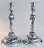 Luik 18de eeuw - Chandelier Louis XV (2) - Argent 925 -, Antiek en Kunst