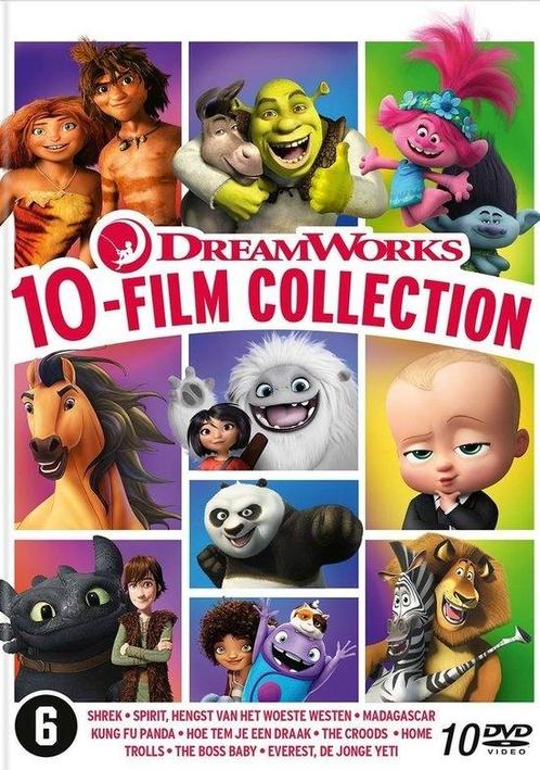 Dreamworks 10 Movie Collection (DVD) op DVD, Cd's en Dvd's, Dvd's | Tekenfilms en Animatie, Nieuw in verpakking, Verzenden