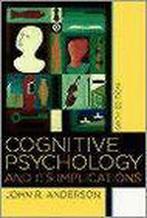 Cognitive Psychology And Its Implications 9780716701101, Boeken, Gelezen, John R Anderson, Onbekend, Verzenden
