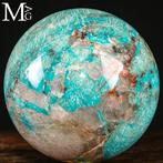 Een zeldzame combinatie Amazoniet en Smoky Quartz Bol –, Verzamelen