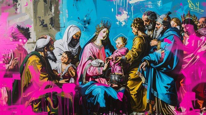 Dine Chanima (XX-XXI) - (XXL) Giant Street Wisdom Of The, Antiek en Kunst, Kunst | Designobjecten