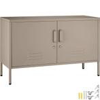 tectake dressoir - taupe, Verzenden