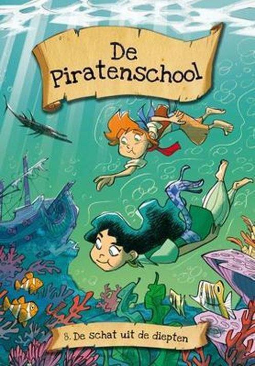 De piratenschool 8 De schat uit de afgrond 9789054618720, Livres, Livres pour enfants | Jeunesse | Moins de 10 ans, Envoi