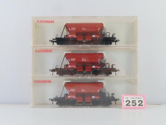 Fleischmann H0 - 5525 - Modeltrein goederenwagon (3) - 3x, Hobby & Loisirs créatifs, Trains miniatures | HO