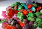 Robijnen-Esmeralds-Rode Koraal-Tanzaniet Natuurlijke Ruwe -, Verzamelen, Mineralen en Fossielen