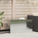 vidaXL Buitopslagdoos Zilver 100 x 50,5 x 50 cm Staal, Doe-het-zelf en Bouw, Verzenden, Nieuw