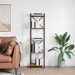 vidaXL Boekenkast artisanaal eikenkleurig 40 x 30 x 153 cm, Huis en Inrichting, Kasten | Boekenkasten, Verzenden, Nieuw