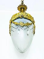 Plafondlamp - Brons, Kristal