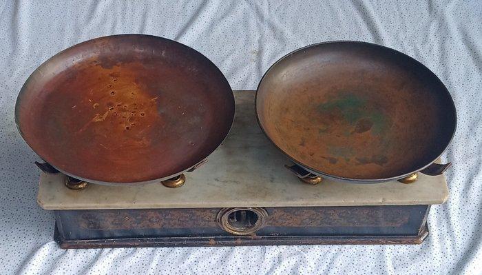 Balans of weegschaal - Hout, Marmer, Antiek en Kunst, Curiosa en Brocante