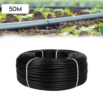 Druppelslang 50m - Zwart | Retour Deal | Tuinier koopje!... beschikbaar voor biedingen