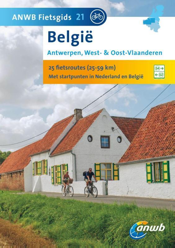België: Antwerpen, West- en Oost-Vlaanderen / ANWB fietsgids, Boeken, Reisgidsen, Gelezen, Verzenden
