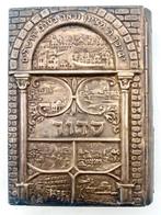 Bezalel style silver-plated Bas-relief binding. - Siddur Or, Antiek en Kunst