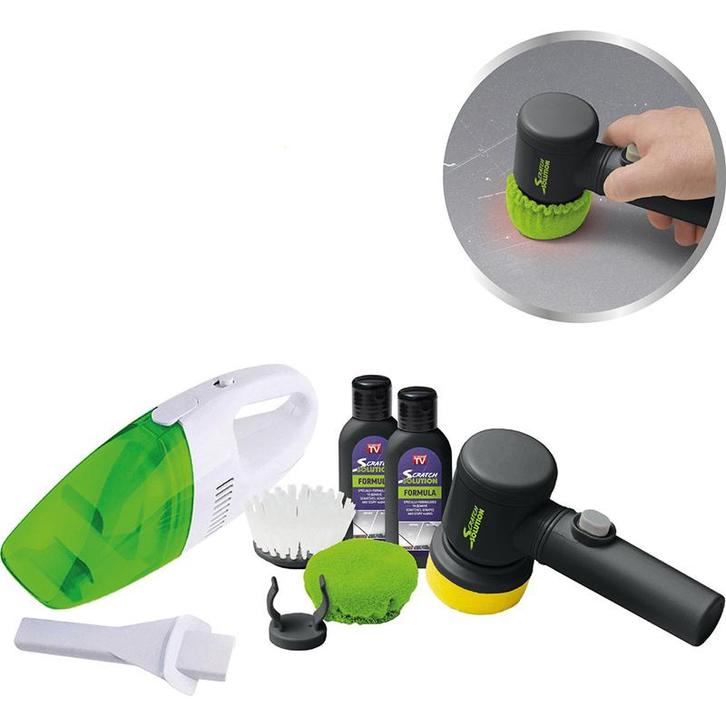 Elektrische krasverwijderaar autolak - met autostofzuiger –, Doe-het-zelf en Bouw, Gereedschap | Overige machines, Verzenden