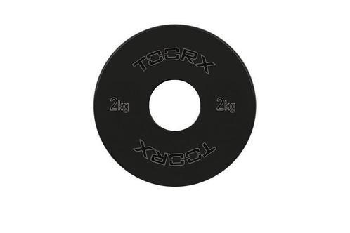 Toorx Fitness Micro Halterschijven - 50 mm - Zwart - Staal 2, Sport en Fitness, Fitnessmaterialen, Nieuw, Verzenden