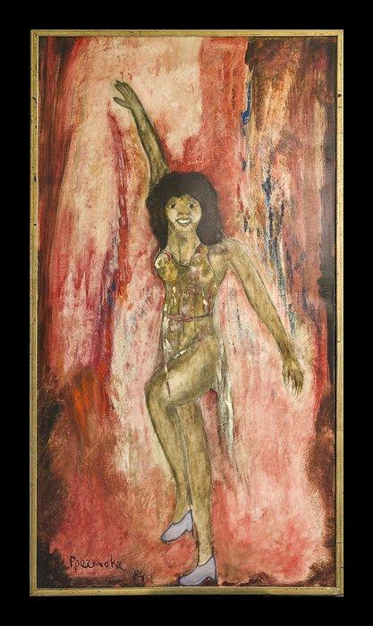 Paul Permeke (1918-1990) - La danseuse, Antiek en Kunst, Kunst | Schilderijen | Klassiek