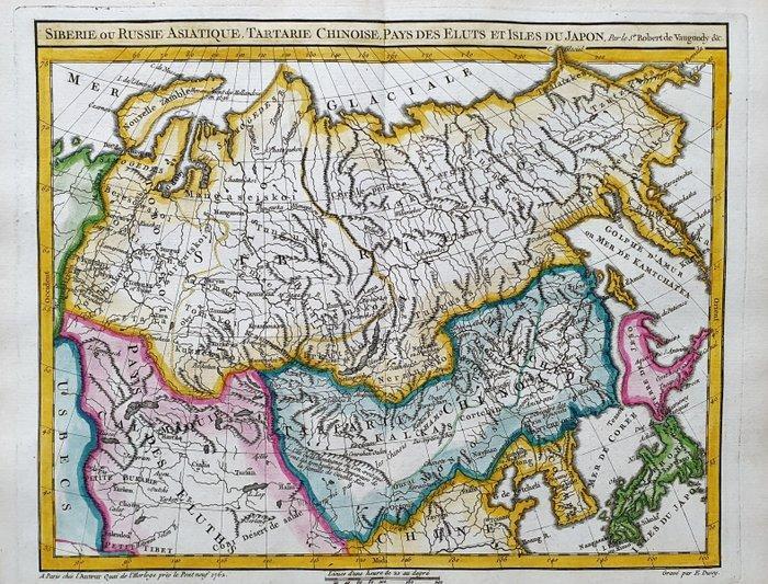 Azië - Rusland in Azië / Siberië / Korea / Japan / Tartarië, Boeken, Atlassen en Landkaarten