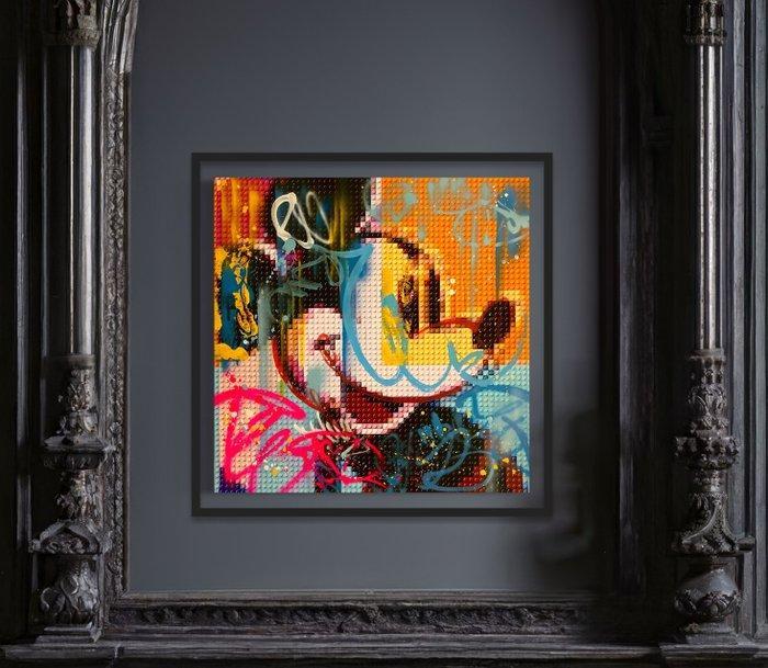Moabit - Andy Warhol VS Mickey Mouse - Lego, Antiek en Kunst, Kunst | Designobjecten