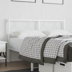 vidaXL Hoofdbord 140 cm metaal wit, Huis en Inrichting, Verzenden, Nieuw